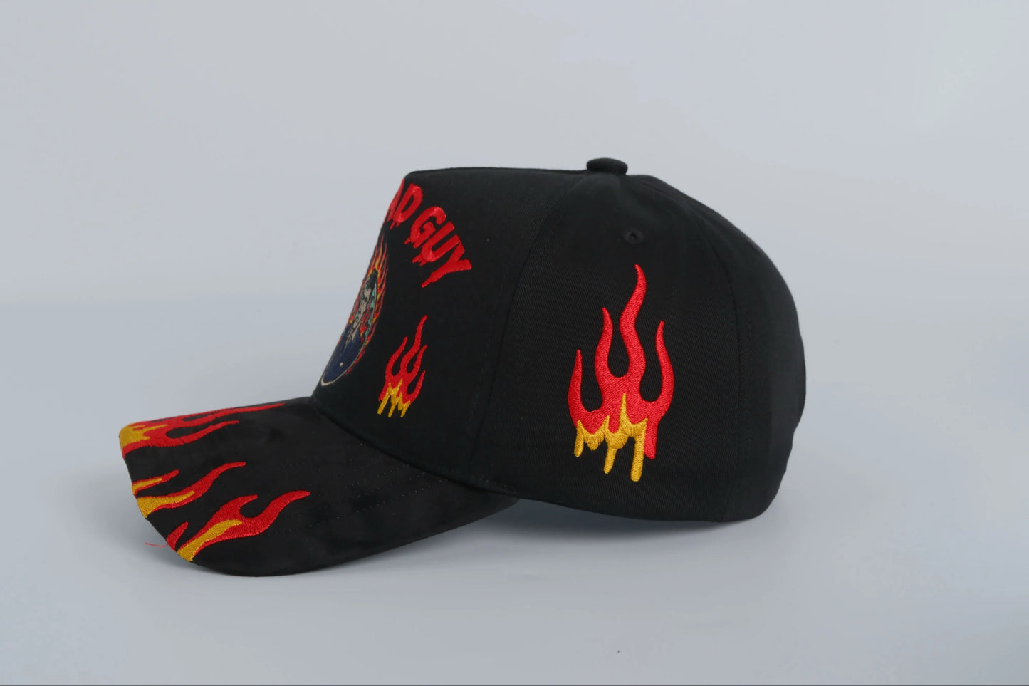 The Bad Guy – Drippy Gorras Exclusive Flames Edition