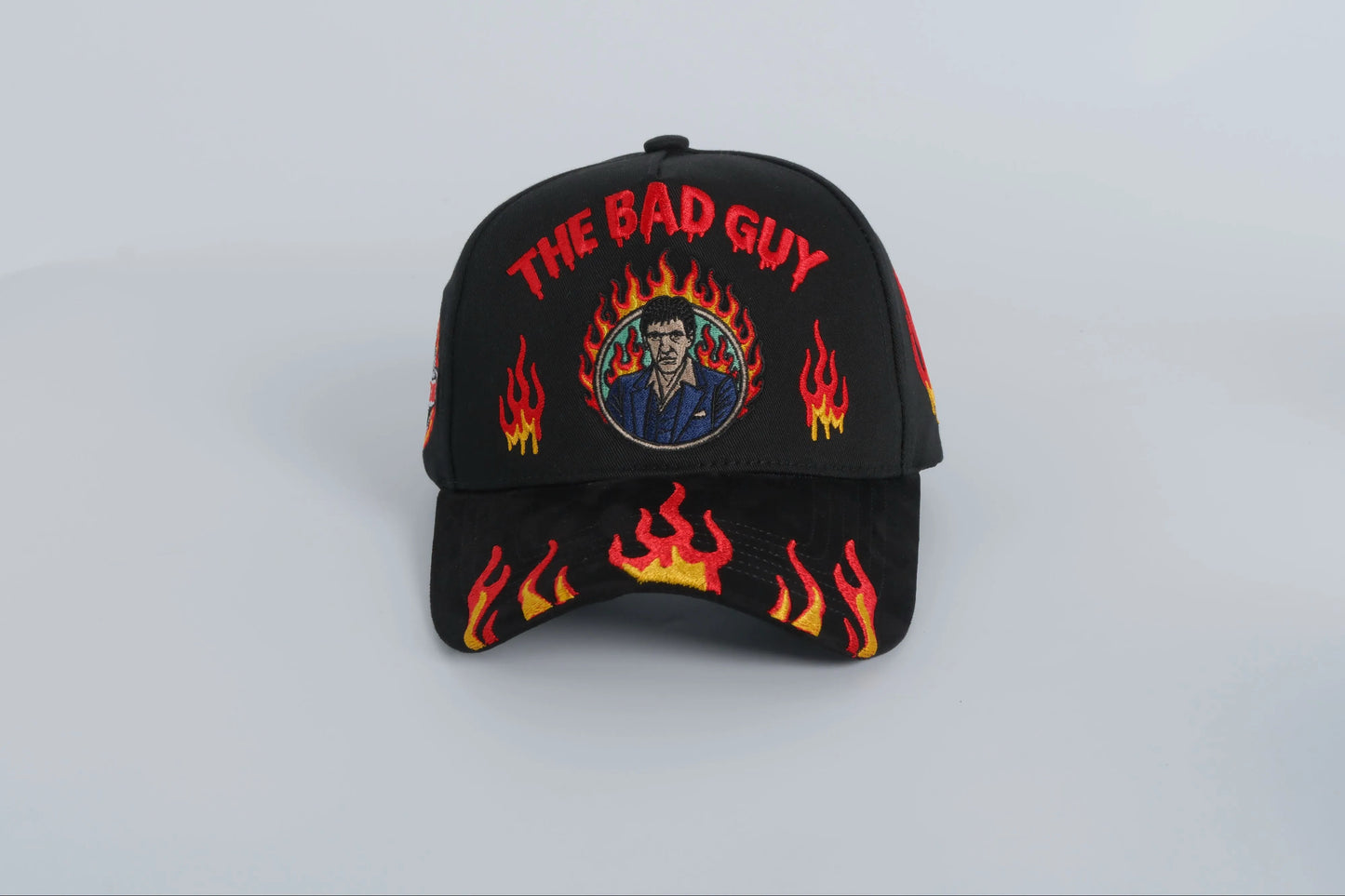 The Bad Guy – Drippy Gorras Exclusive Flames Edition